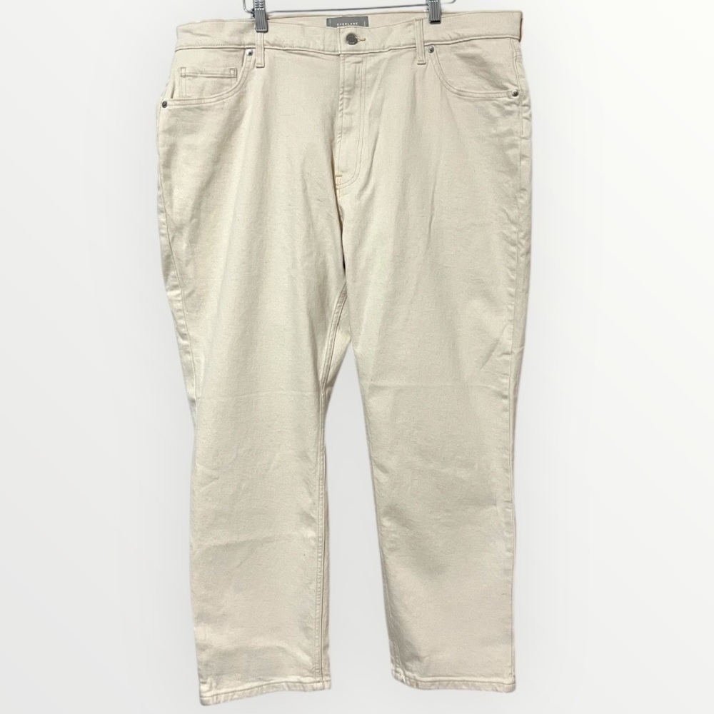 Everlane The Original Cheeky Jeans 35 NWT ECRU - Picture 9 of 12